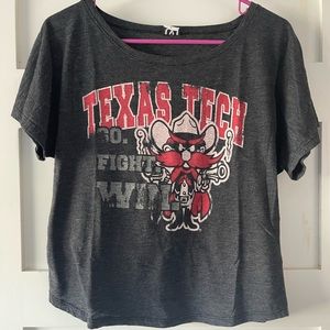 Texas tech crop top